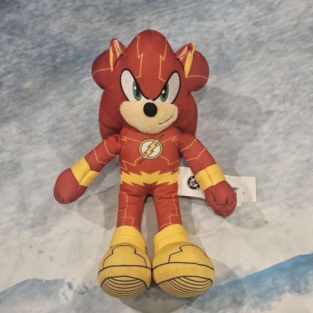 Sonic The Hedgehog Plush Bundle Sonic Tails Shadow Flash Sonic Sega Jakks‎ Lot